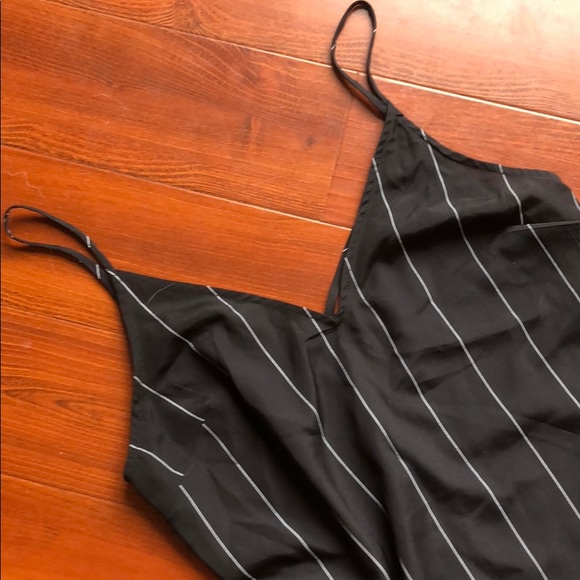 Black and white striped maxi dress - Picture 3 of 3